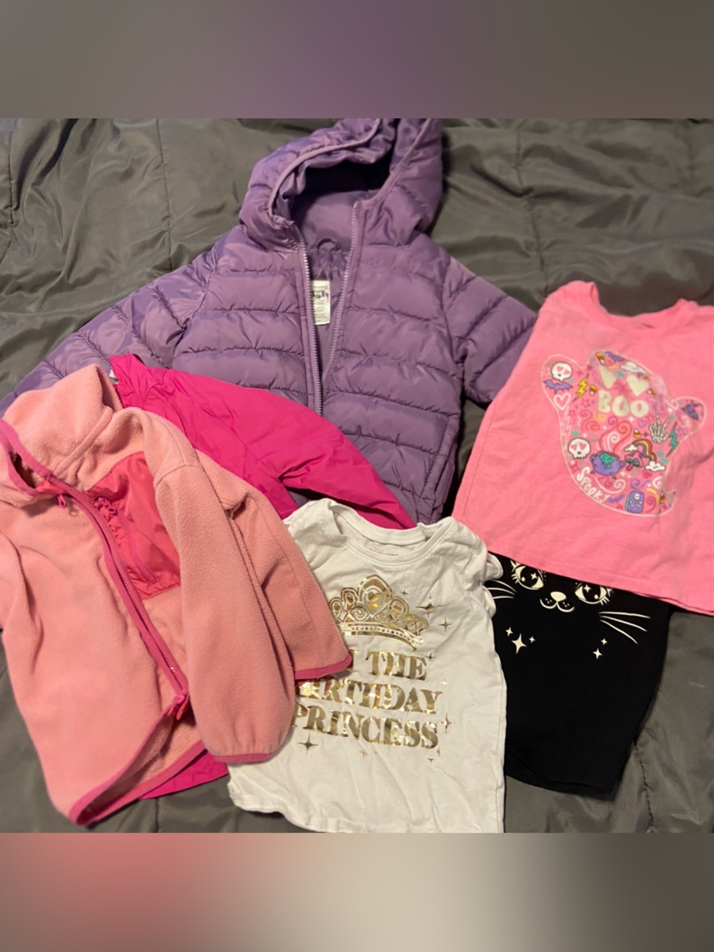 Toddler Girl Lot of Tops, Jackets size 3T READ DESCRIPTION PLS.